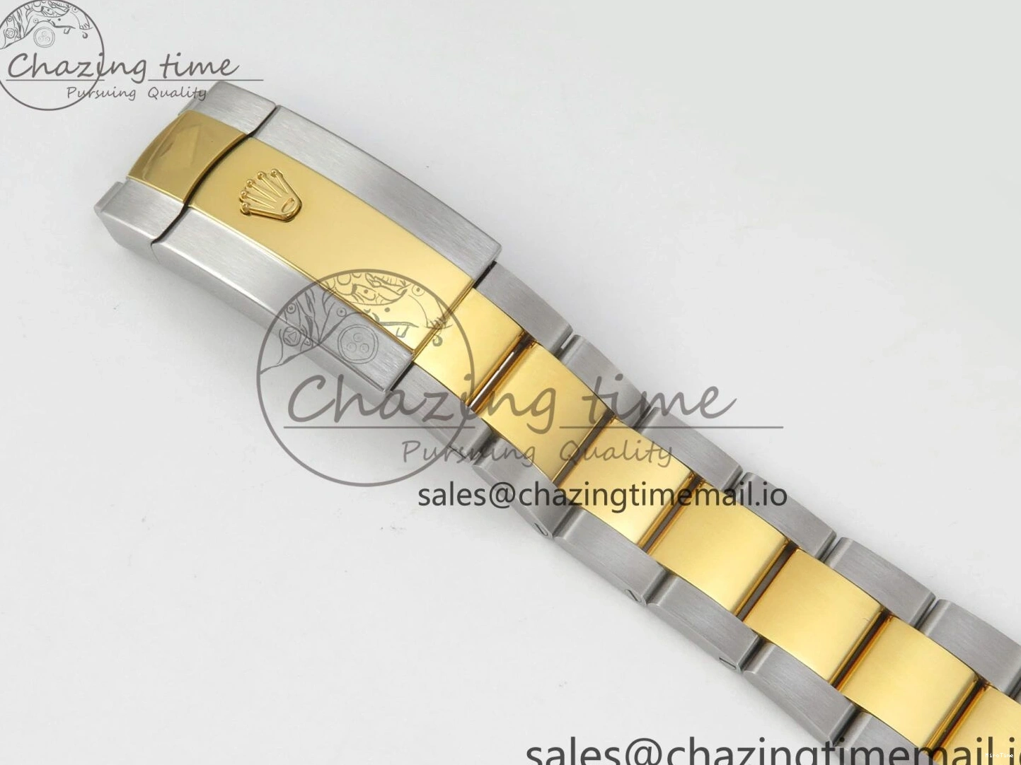 MiroTime 0327 SunProtective DateJust 36 SS YG ARF 1:1 Best Edition 904L Steel YG Leaf Diamonds Dial on Oyster Bracelet SH 87